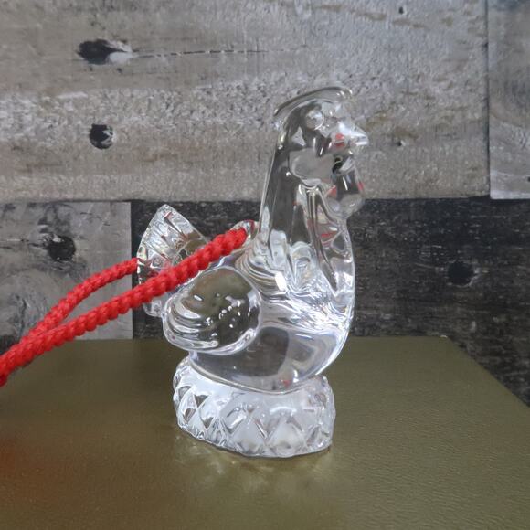 Waterford Crystal 12 Days Of Christmas Day 3 Three French Hens - Picture 3 of 6